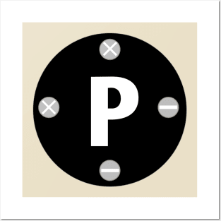 Letter P Posters and Art